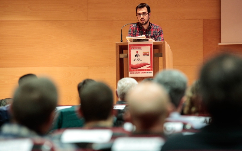 Rodrigo Alfaro, reelegido secretario general CCOO de Industria de La Rioja