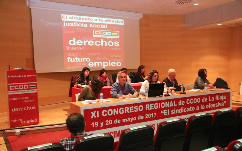 CCOO afronta su XI Congreso Regional reforzado para recuperar los derechos arrebatados durante la crisis