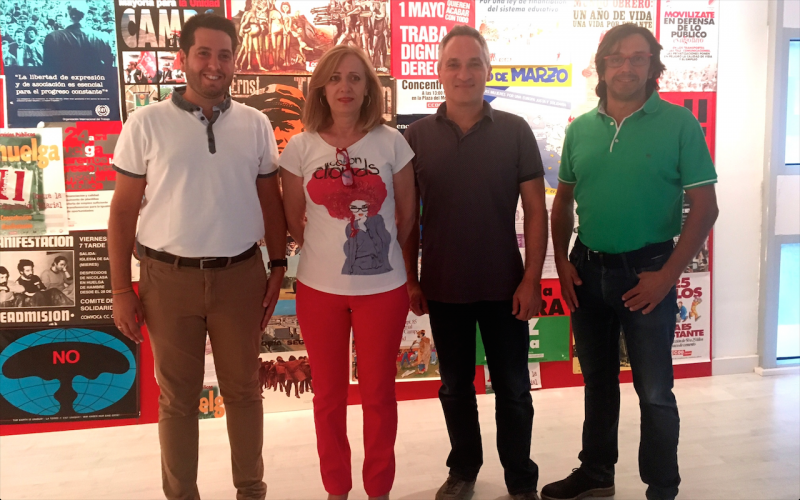 La exposición del 40 aniversario del sindicato llega a Arnedo