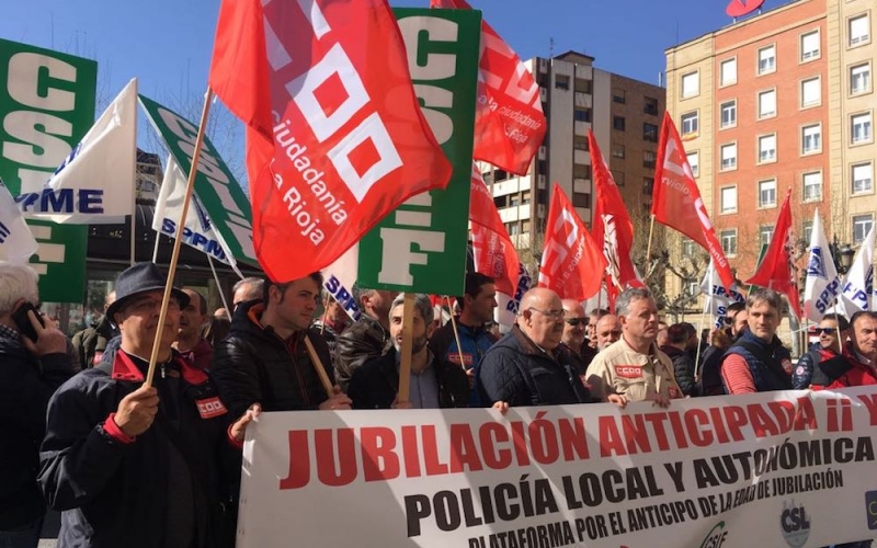 «Exigimos al Gobierno que cumpla su palabra con los policías locales y autonómicos»