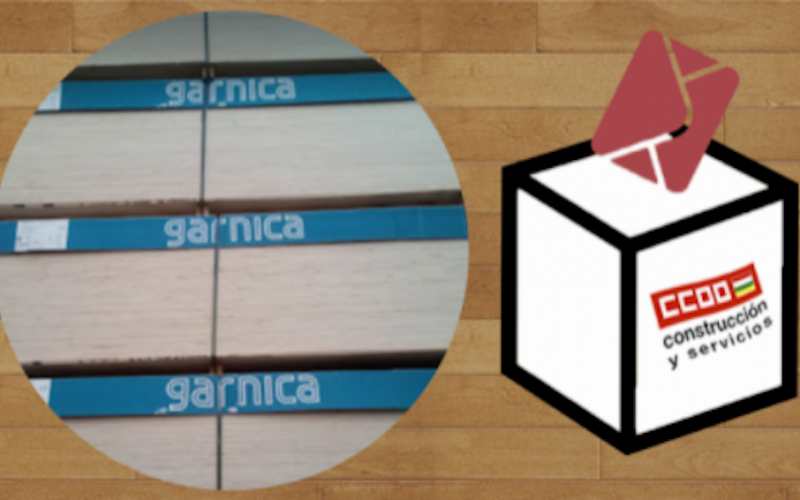 CCOO gana las elecciones sindicales en grupo Garnica Plywood S.A La Rioja