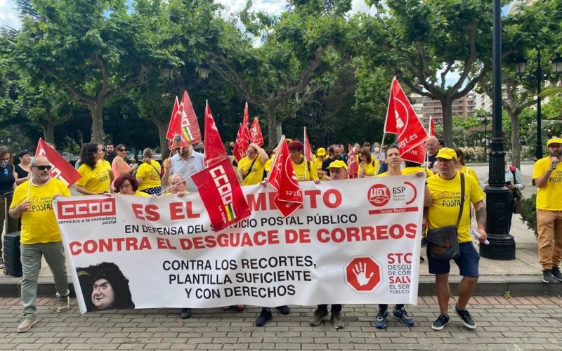 Denunciamos que Correos está al borde de la “quiebra técnica”: tercer día de huelga